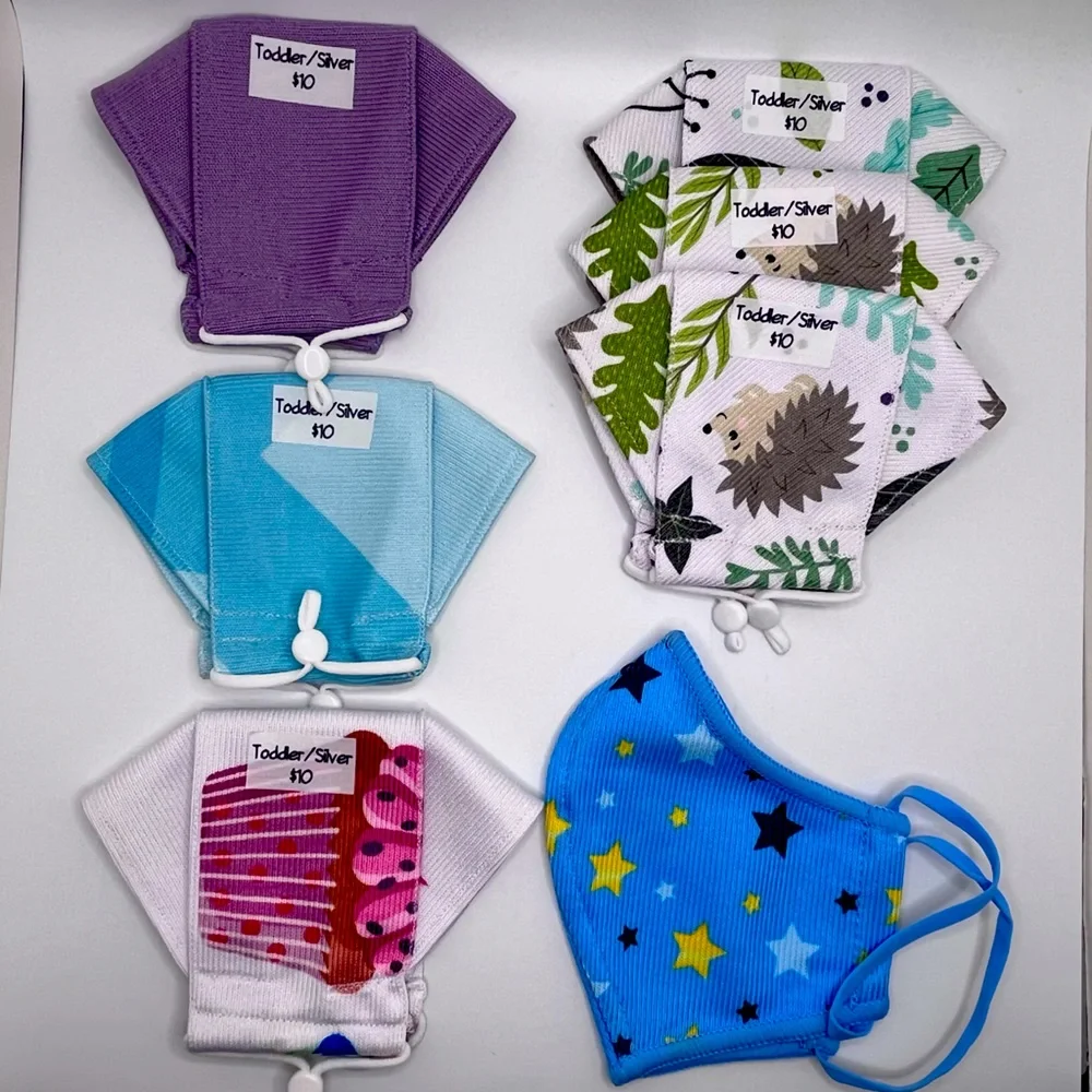 7 New Norwex Toddler masks